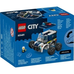 Klocki LEGO 60481 Pojazdy Ciężarówka Policyjna CITY